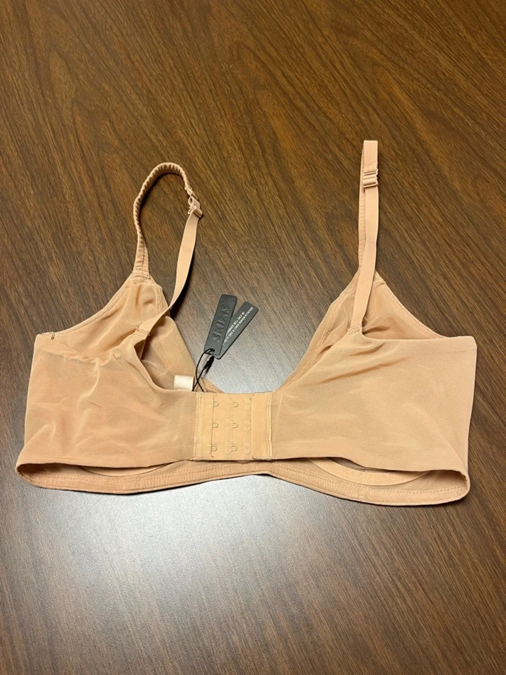 Skims Mesh One Wire Bra in Ochre, size 36 DD, new with tags - Picture 5 of 12